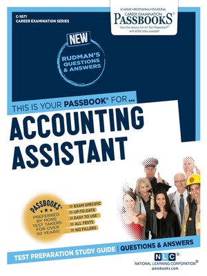 cover image of Accounting Assistant